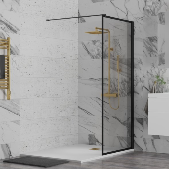 Paini Душевая перегородка 80x195 рисунок рамка