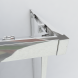 Vincea Душевой уголок Гарда (Garda) VSS-1G9012CLG, 1200*900, брашированное золото, стекло прозрачное