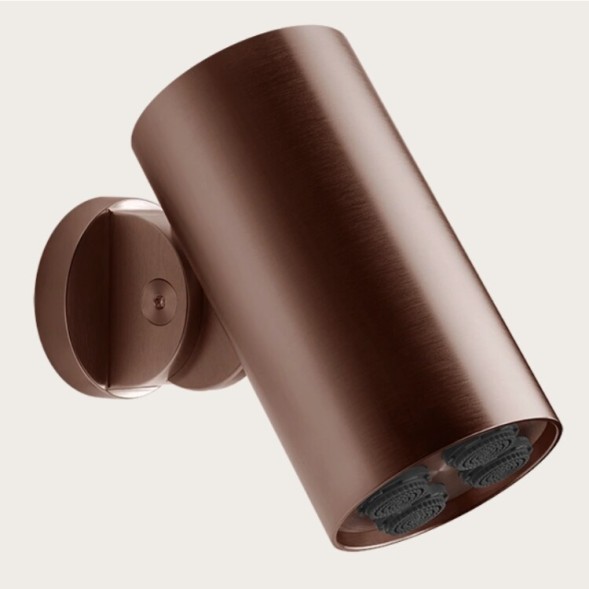 Gessi Верхний душ, Shower316, шгв 355*355*77, цвет  брашированная бронза PVD  54148#726