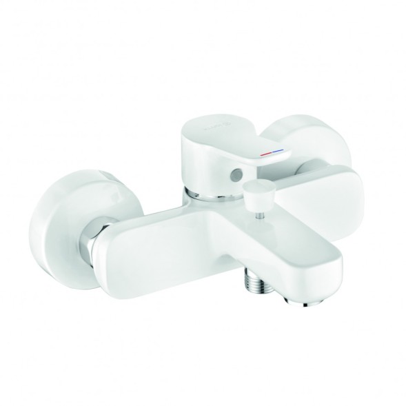 Смеситель KLUDI PURE&amp;EASY 376819165 для ванны с изливом с подключением шланга