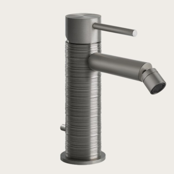 Gessi Смеситель для биде, 316 Trame, цвет Брашиварованная сталь