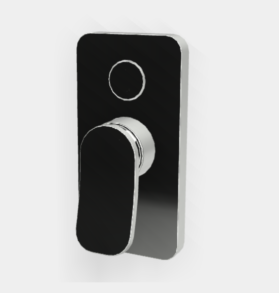 Смеситель для душа, Fima Carlo Frattini, Flo', цвет-хром F3809E2CR