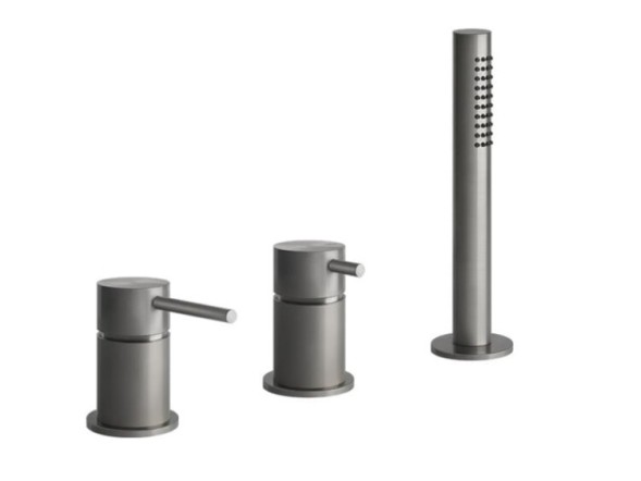 Gessi Смеситель для ванны и душа, BATH316, цвет медь матовая  54043#708