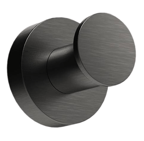 Крючок COLOMBO DESIGN PLUS W4917.GM одинарный цвет графит матовый