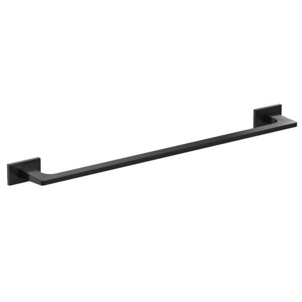 Полотенцедержатель COLOMBO DESIGN LOOK B1610.NM широкий цвет черный матовый