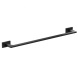 Полотенцедержатель COLOMBO DESIGN LOOK B1610.NM широкий цвет черный матовый