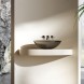 Vincea Раковина прозрачная  VBS-6T11B, 500*350*150, накладная, цвет черный