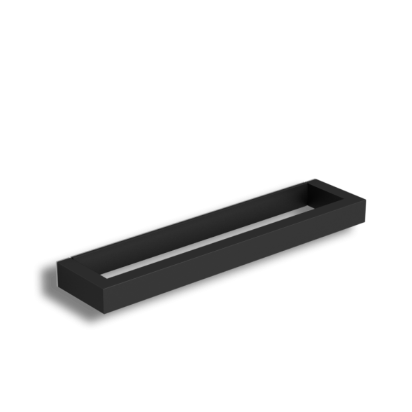 Полотенцедержатель LANGBERGER VICO 30001D-BP подвесной цвет черный матовый