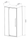 Vincea Душевой уголок Слим-Н (Slim-N) VSR-4SNP1010CL, 1000*1000, хром, стекло прозрачное