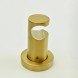 Paini 53PJ186TT Держатель для лейки круглый, фиксированный, брашированное золото