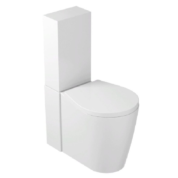 Унитаз моноблок с бачком GALASSIA xES 9910 9925 напольный цвет белый глянцевый