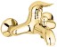 Emmevi Duka, смеситель для ванной, цвет золото 44001/OR