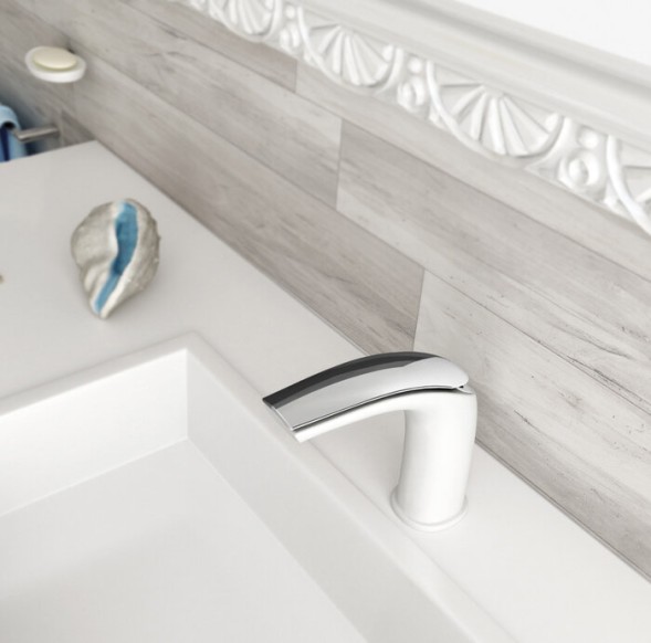 Смеситель для раковины Webert Aria AI830102844. белый