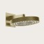 Gessi Верхний душ, Inciso, шгв 300*539*168, цвет  черный матовый  58248#299