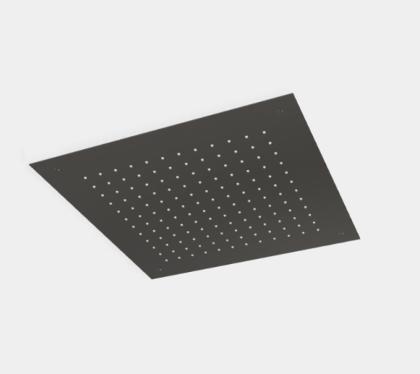 Верхний душ, Fima Carlo Frattini, Showerhead, 500*500, цвет-брашированный черный хромF2425CS