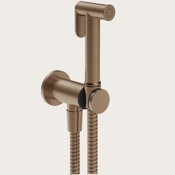 Gessi Гигиенический душ, цвет медь матовая  14331#708