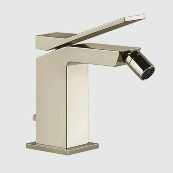 Gessi Смеситель для биде, Rettangolo K, цвет Никель  53007#720