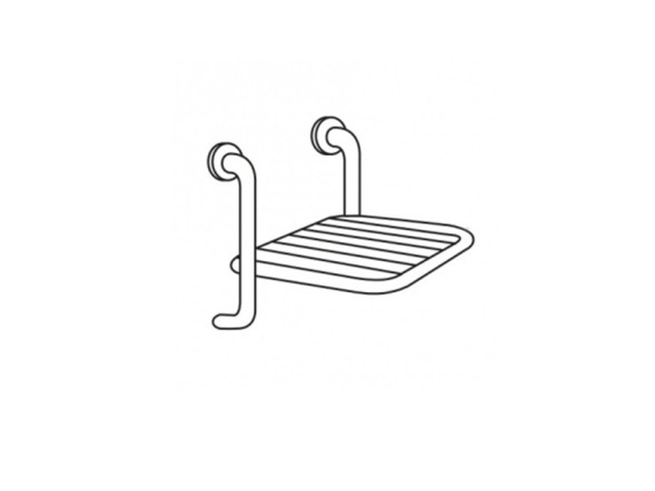 Сиденье с крышкойHATRIA AUTONOMY Y0DY01 подвесное откидное цвет белый