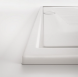 Поддон HATRIA LIF H3 SBY1W101 напольный или встраиваемый в пол 90х70х3 см цвет белый