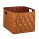 Корзинка COLOMBO DESIGN ADJ 1048.09/30 настольная напольная цвет коньяк/бордо