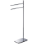Стойка COLOMBO DESIGN SQUARE B9901 напольная с полотенцедержателем цвет хром
