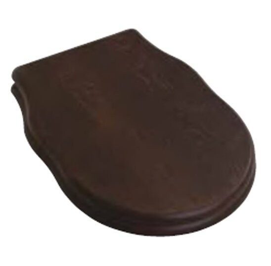 Сиденье с крышкой Artceram Hermitage с микролифтом цвет грецкий орех/золото HEA004 73