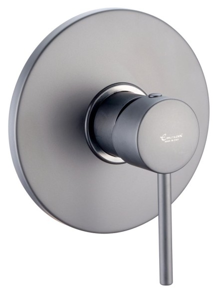 Emmevi Piper, однорычажный встраиваемый смеситель для душа, цвет черный матовый 45009/NEO