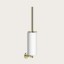 Gessi Ёршик, Anello, шгв 76*107*470, цвет колбы белый, цвет Матовая латунь  63719#727