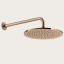 Gessi Верхний душ, Anello, 118, цвет черный металл