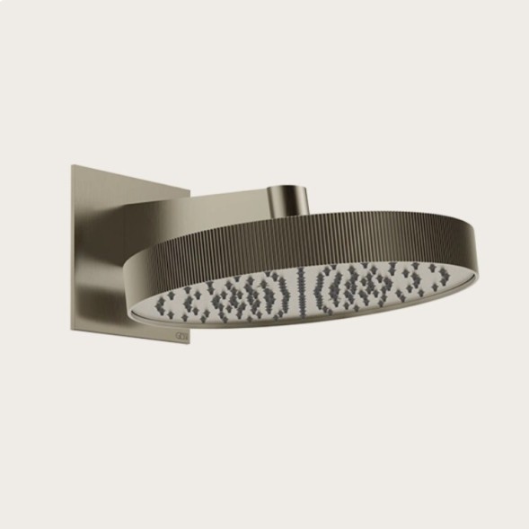 Gessi Верхний душ, Ingranaggio, 218*218, цвет медь брашированная