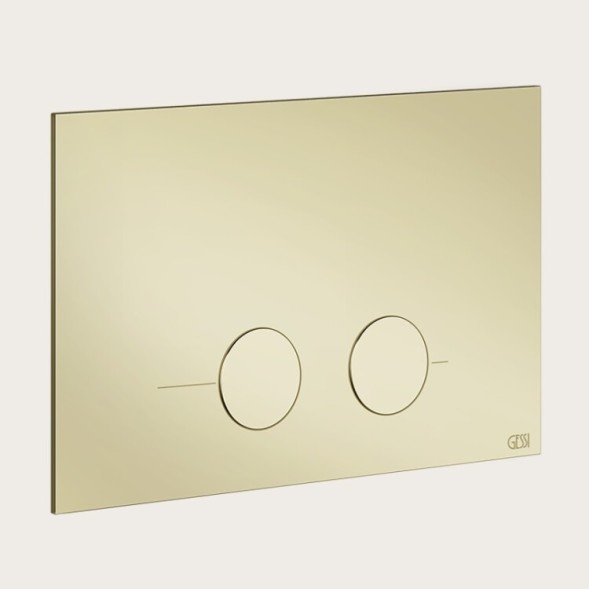 Gessi Клавиша смыва, для унитаза, шгв 215*5*145, цвет черный матовый  54615#299