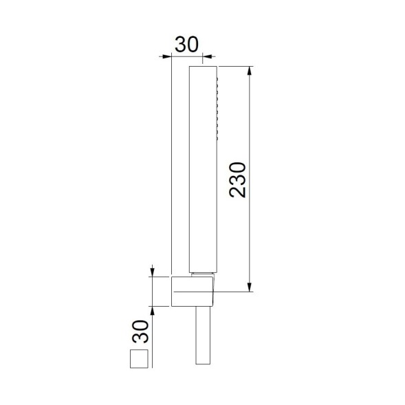 Душевой гарнитур Webert Shower Set AC1023560, черный