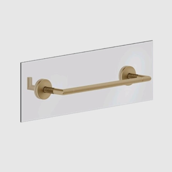 Gessi Полотенцедержатель, Anello, шгв 350*78*50, цвет брашированная бронза PVD  63824#726