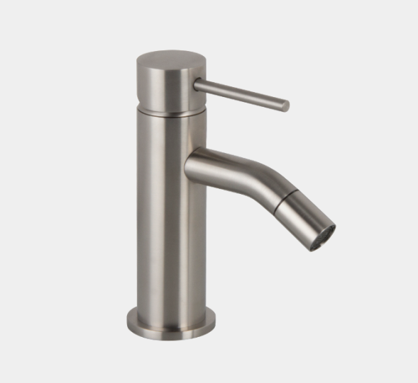 Смеситель для биде, Fima Carlo Frattini, Spillo Steel, цвет-нержавеющая сталь F3072INOX