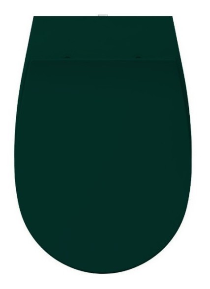 Сиденье для унитаза ISVEA Sentimenti Neo D40 ШГ 367*440 цвет изумрудный матовый 40D40545I-S
