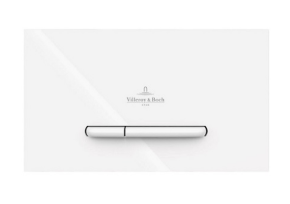 Villeroy&amp;Boch Клавиша смыва, ViConnect, для унитаза, шгв 253*20*145, цвет-белый 92218068