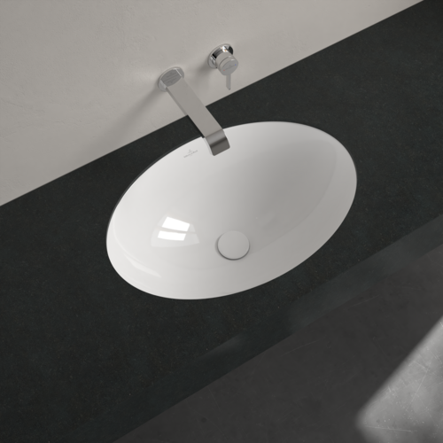 Villeroy&amp;Boch Раковина, Loop&amp;Friends, шгв 560*380*220, отверстия для смесителя-отсутствуют, цвет-альпийский белый (белый Alpin) 4A550001