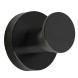 Крючок COLOMBO DESIGN PLUS W4917.NM одинарный цвет черный матовый