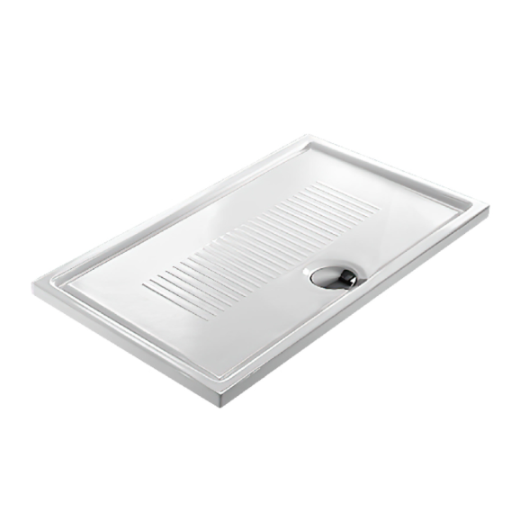 Поддон HATRIA LIF H3 SBY1ZV01 напольный или встраиваемый в пол 140x80x3 см цвет белый