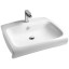 Раковина Artceram Hi Line подвесная/накладная с одним отверстием цвет белый HIL002 01 00
