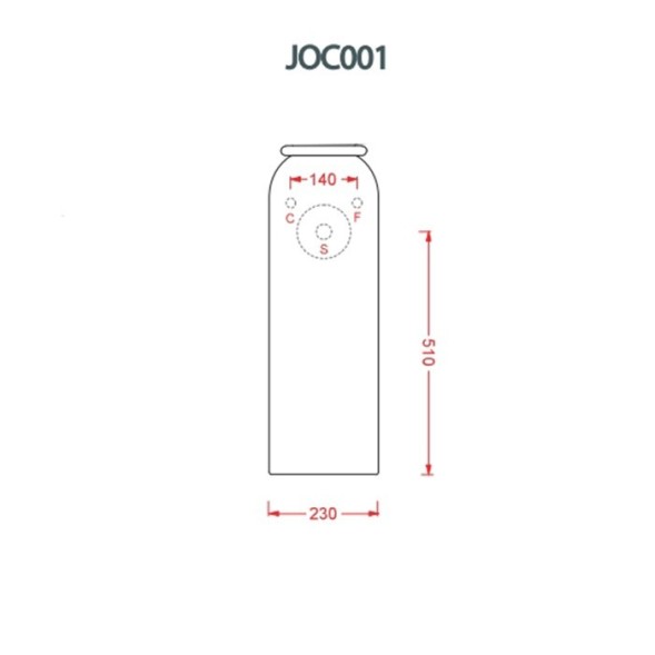 Пьедестал Artceram Jolie цвет calacatta gold JOC001 94 00