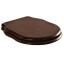 Сиденье с крышкой Artceram HERMITAGE с микролифтом цвет орех HEA004 71