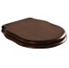 Сиденье с крышкой Artceram HERMITAGE с микролифтом цвет орех HEA004 71