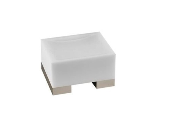 Gessi Мыльница, Rettangolo, шгв 105*85*55, цвет хром#белый  20825#031