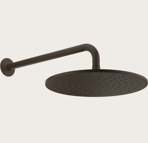 Gessi Верхний душ, Anello, 218*218, цвет Матовая латунь  63448#727