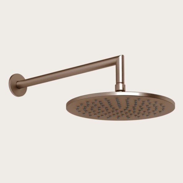 Gessi Верхний душ, Tremillimetri, Tondo, 300*550, цвет черный матовый  33071#299