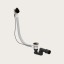 Gessi Слив перелив, Technical Accessories, длина троса, мм 700, цвет Никель PVD  01452#720