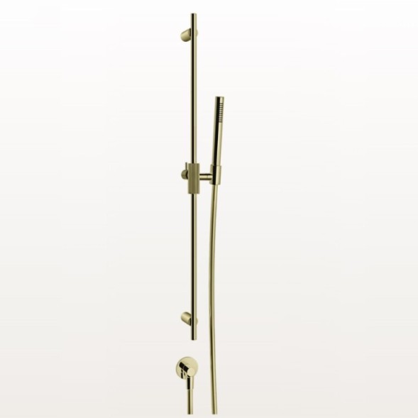 Gessi Душевой гарнитур, Ingranaggio, 23, цвет Никель PVD  63582#720