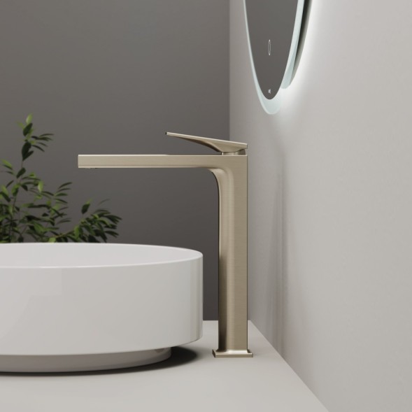 Смеситель KLUDI DECUS 54298N575 для раковины на одно отверстие высокий