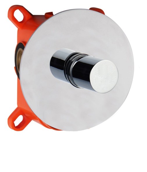 AQG Tube, встраиваемый в стену однорычажный смеситель для душа, цвет хром